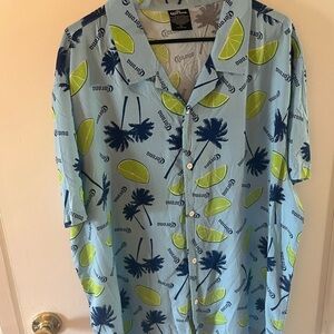 Corona Tropical Print Shirt
NWT